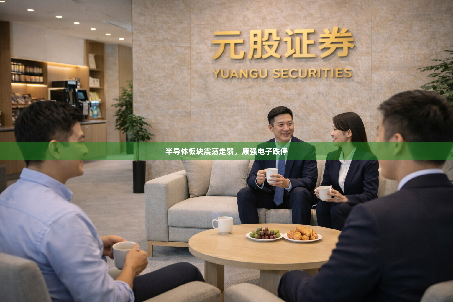 半导体板块震荡走弱，康强电子跌停